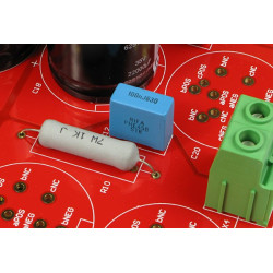 SPS01 Sjöström Power Supply for power amplifiers, bleeder resistors